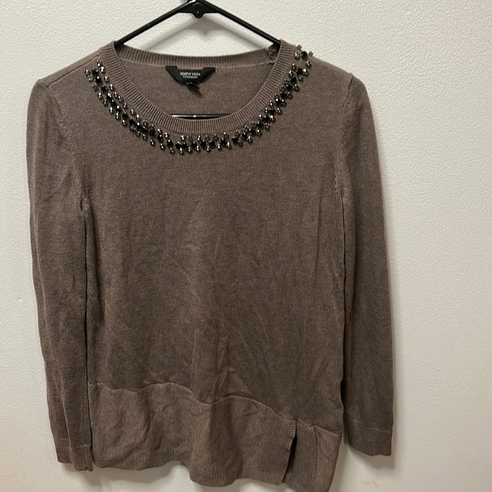 Women’s simply Vera wang sweater